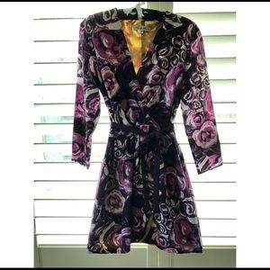 Hunter Dixon Faux Wrap Dress